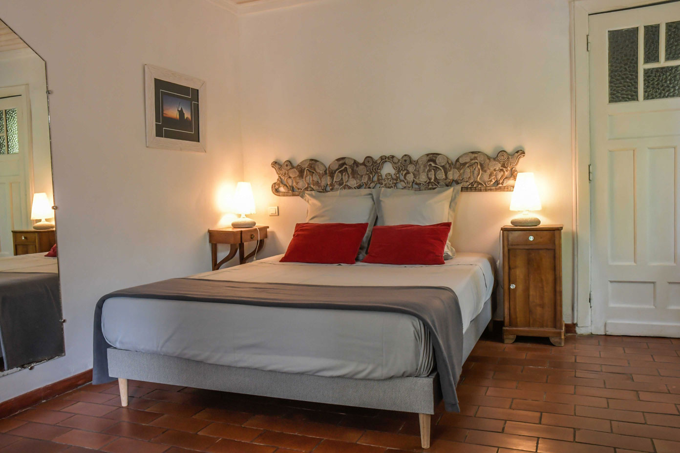 Chambre Lavande, lit double 160x200