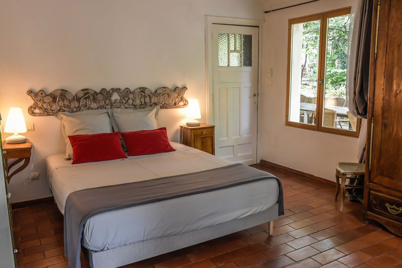 Chambre Lavande au rez-de-chaussée