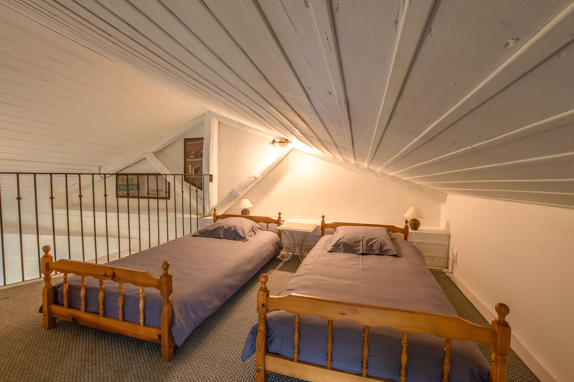 Vue intérieure de la chambre Romarin