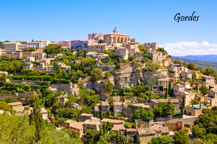 Village perché de Gordes dans le Luberon